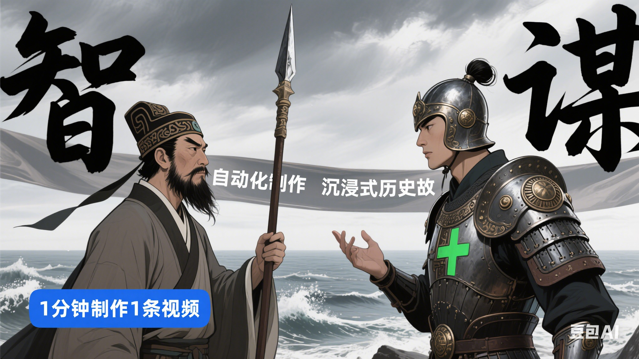 扣子一键生成沉浸式历史故事，一天工作量，3分钟搞定！-屿汉资源站