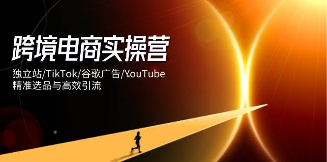 （14419期）跨境电商实操营：独立站/TikTok/谷歌广告/YouTube，精准选品与高效引流-屿汉资源站