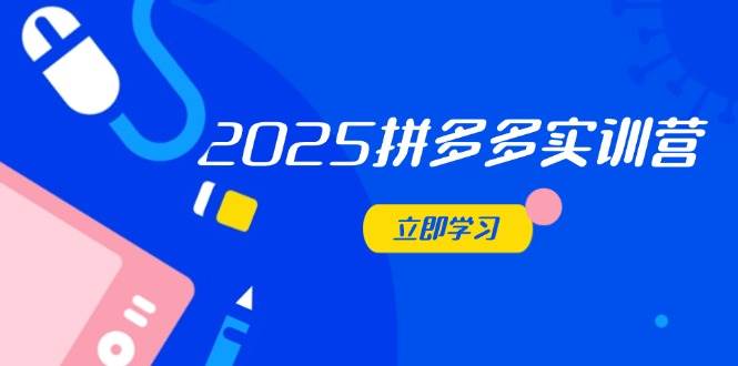 （14531期）2025拼多多实训营：深度剖析运营关键，助力电商人快速提升-屿汉资源站
