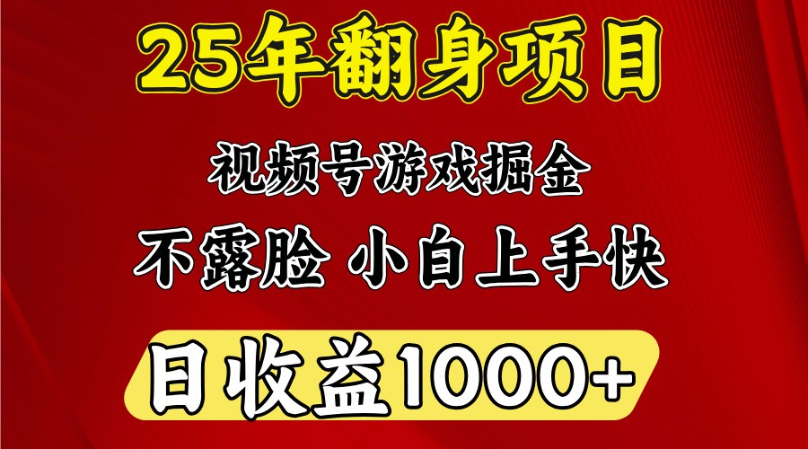 一天收益1000+ 25年开年落地好项目-屿汉资源站