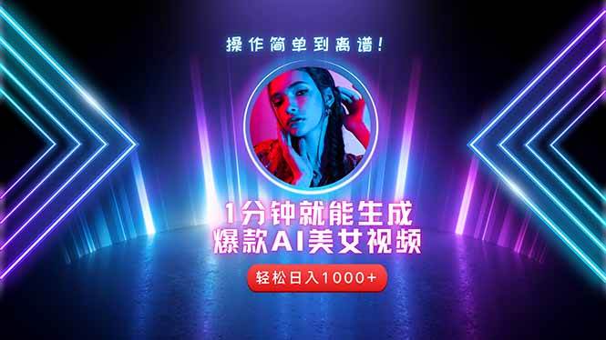 （14702期）2025年最强副业：用AI做短视频，从零开始打造爆款账号！-屿汉资源站